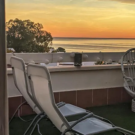 Con Gran Terraza Con Vistas Al Mar Y Montana En Mojácar